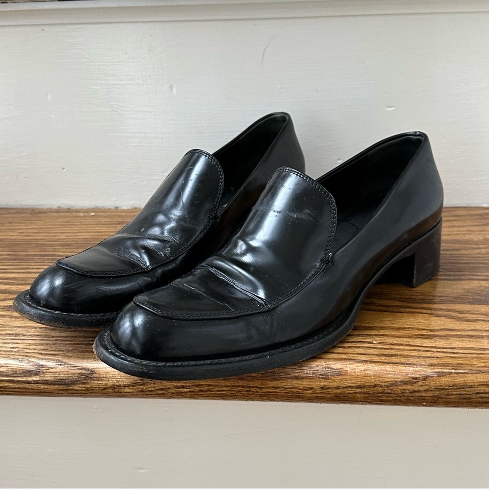 vintage prada loafers